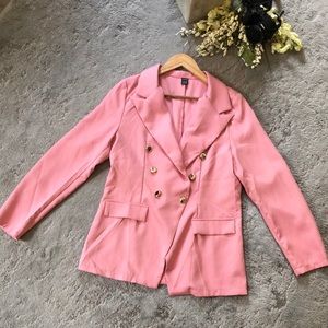 SHEIN Pink Blazer